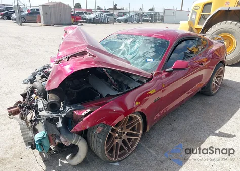 2017 Ford Mustang Gt Premium из США, поврежденный, VIN 1FA6P8CF3H5302469